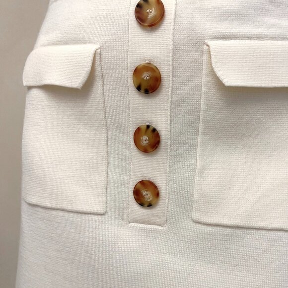 Sold Out Sorena Merino Skirt - Ecru in M/L - Picture 6 of 6